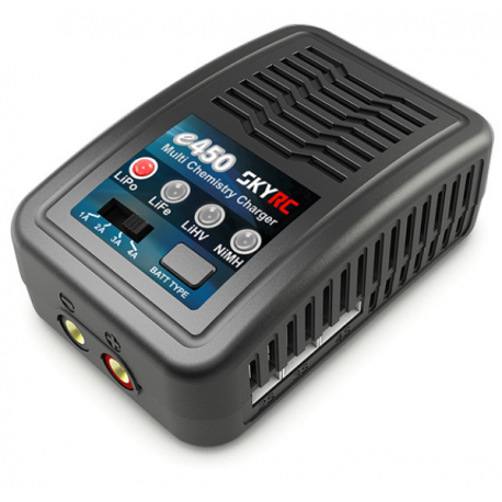 SKY RC Charger e450 AC NiMh 6-8 / LiPo 2-4S 1-4A 50W