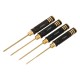 TFL Chaves Hexagonais 1,5/2,0/2,5/3,0mm Preto