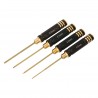 TFL Chaves Hexagonais 1,5/2,0/2,5/3,0mm Preto