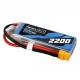 Gens Ace 2200mAh 11.1V 45C 3S1P Lipo Battery Pack with XT60 Plug