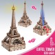 Mr. Playwood Torre Eiffel (Eco – light) 3D Puzzle