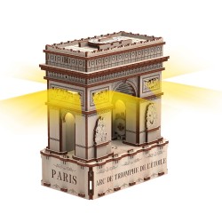 Mr. Playwood Arco do Triunfo (Eco – light) 3D Puzzle