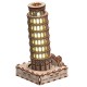 Mr. Playwood Torre Inclinada de Pisa (Eco – light) 3D Puzzle