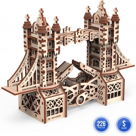 Mr. Playwood Ponte da Torre de Londres 3D Puzzle