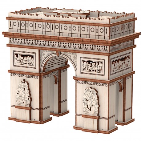 Mr. Playwood Arco do Triunfo 3D Puzzle