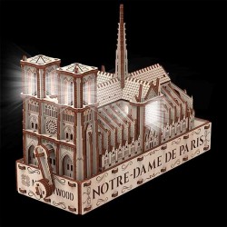 Mr. Playwood Notre Dame Cathedral (Eco – light) 3D Puzzle