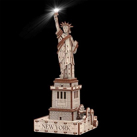Mr. Playwood Estátua da Liberdade (Eco – light) 3D Puzzle