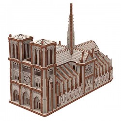 Mr. Playwood Catedral de Notre Dame 3D Puzzle