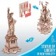 Mr. Playwood Estátua da Liberdade 3D Puzzle