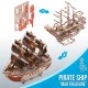 Mr. Playwood Pirate Ship 3D Puzzle