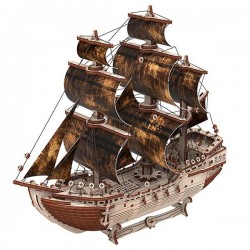 Mr. Playwood Pirate Ship 3D Puzzle