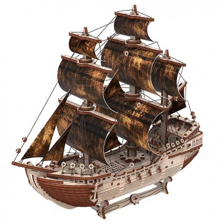 Mr. Playwood Barco Pirata 3D Puzzle