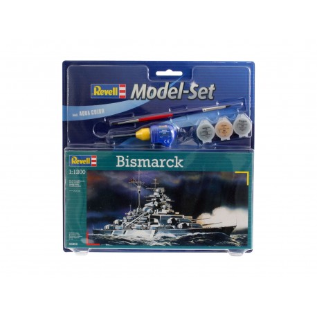 Revell Model Set Warship Bismarck