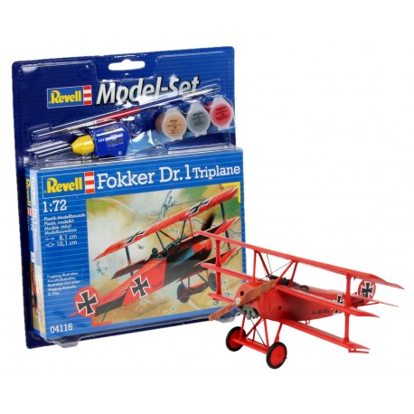 Revell Modelo Avião Fokker DR.1 Triplane