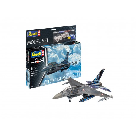 Revell Modelo Avião Lockheed Martin F-16D Tigermeet 2014