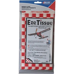 Deluxe Materials Eze Tecido Quadriculado Vermelho