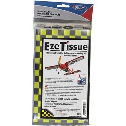 Deluxe Materials Eze Tecido Quadriculado Preto e Amarelo