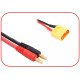 Absima Charging Cable 4mm Bullet Plug - XT90 150mm