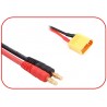 Absima Charging Cable 4mm Bullet Plug - XT90 150mm