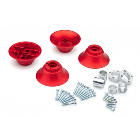 Topmodel Cubos de Metal para Airtop Balloon Wheels 140mm - 200mm Blue