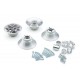 Topmodel Cubos de Metal para Airtop Balloon Wheels 140mm - 200mm Blue