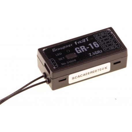 Graupner Receiver GR-16 2.4Ghz HoTT