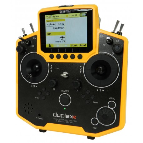 Jeti Model Transmitter Duplex DS-12 EX Multimod Yellow