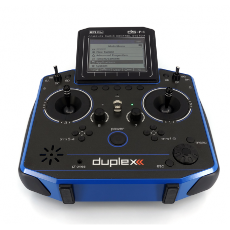 Jeti Model Transmitter Duplex DS-14 II - Blue