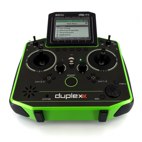 Jeti Model Transmitter Duplex DS-14 II - Green