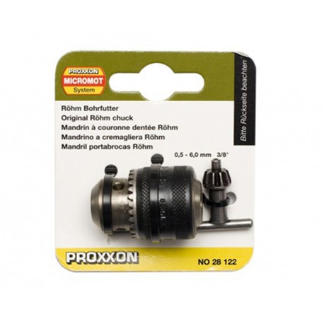 Proxxon Chuck for Drill Shank Sizes 0,5 to 6,5mm