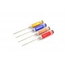 Fastrax Hardened Hex Driver Set 4 Sizes (1.5/2.0/2.5/3.0mm)