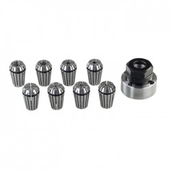 Proxxon Conjunto de Pinças ER 20 (2 -10mm) para PD 250/E