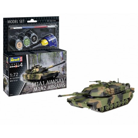 Revell Tanque M1A1 AIM(SA) / M1A2 Abrams