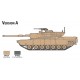 Italeri M1 Abrams - Conjunto completo Modelismo - Kit Inicial