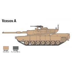 Italeri M1 Abrams - Complete Set For Modeling - Starter kit