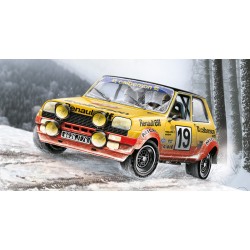 Italeri Renault R5 Alpine Rally Escala 1/24