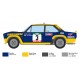 Italeri Fiat 131 Abarth Rally Olio Fiat 1/24 Scale