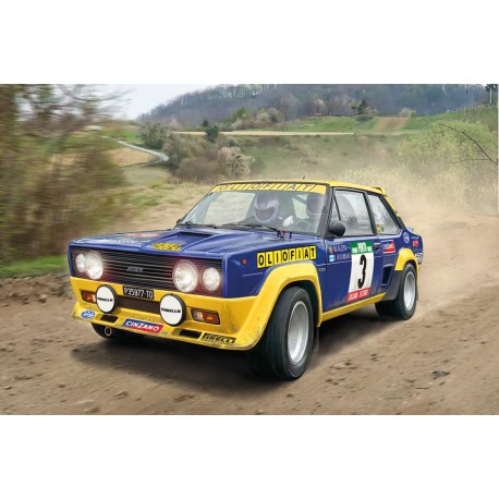 Italeri Fiat 131 Abarth Rally Olio Fiat 1/24 Scale