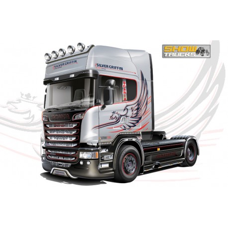 Italeri Scania R730 V8 Streamline "Silver Griffin" 1/24 Scale