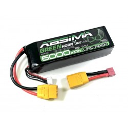 Absima Greenhorn Line V2 Bateria LiPo 11.1V 50C 6000 mAh (XT90/T-Plug)