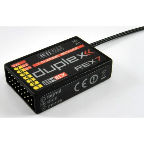 Jeti Model Receiver DUPLEX REX 7 A40