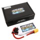 Gens Ace G-Tech Soaring 1300mAh 7.4V 45C 2S1P Bateria Lipo com XT60 plug