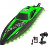 Volantex RC Barco a Motor Vector Lumen com Sistema Auto-reversível RTR Verde