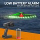 Volantex RC Barco a Motor Vector Lumen com Sistema Auto-reversível RTR Verde