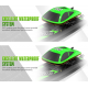 Volantex RC Barco a Motor Vector Lumen com Sistema Auto-reversível RTR Verde