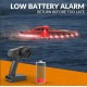 Volantex RC Barco a Motor Vector Lumen com Sistema Auto-reversível RTR Vermelho