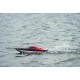 Volantex RC Barco a Motor Vector Lumen com Sistema Auto-reversível RTR Vermelho