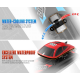 Volantex RC Barco a Motor Vector Lumen com Sistema Auto-reversível RTR Vermelho