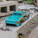 ARRMA 1/8 Infraction 4X4 Mega Resto-Mod Truck RTR (Teal/Bronze)