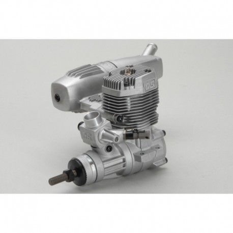 O.S. Engine MAX 55AX II with E-3070 Silencer